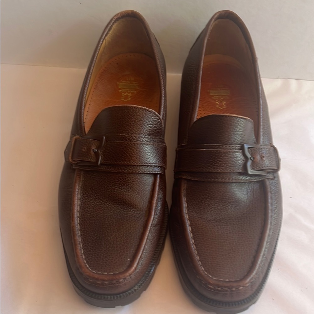 Meltonian Gregory Brown Leather Loafers